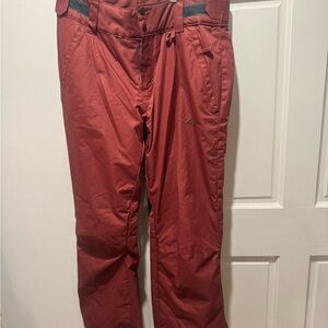 NWOT Women’s size large BEET Red snow ski pants Pants